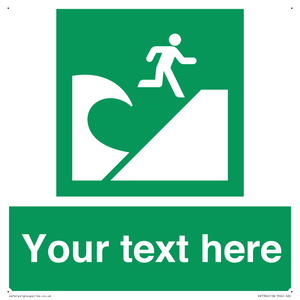 Custom Safe Condition Tsunami evacuation area